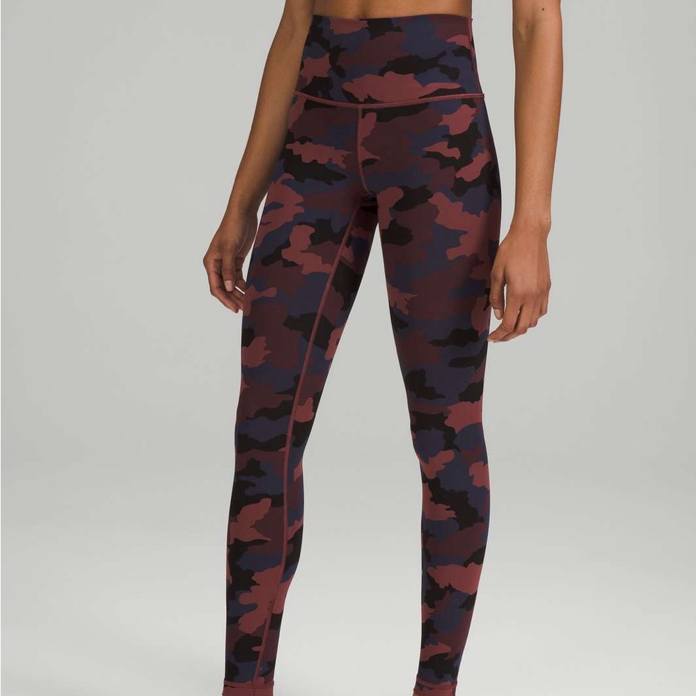 Lululemon Wunder High-Rise Camo Leggings